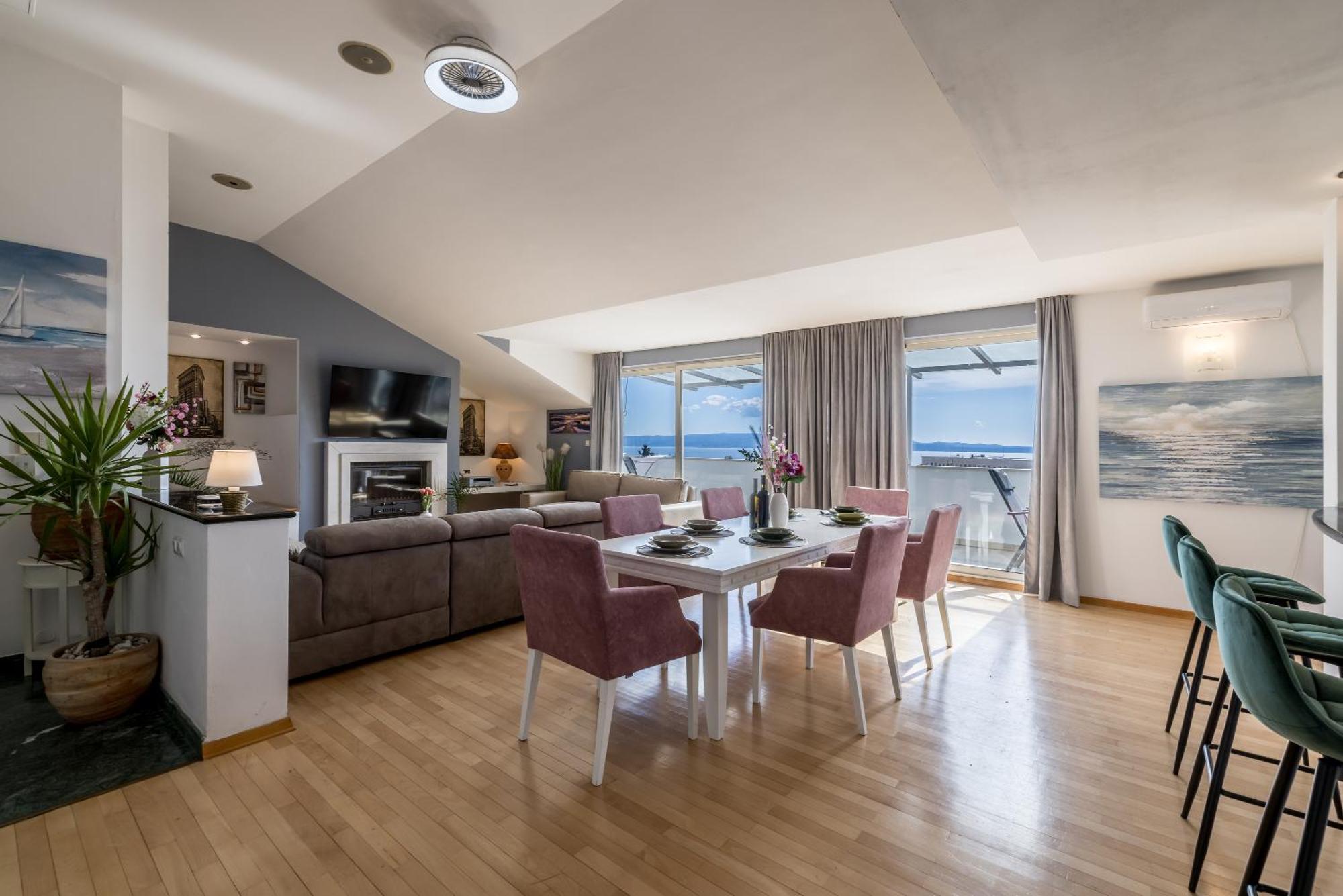 Urban Utopia Penthouse With Private Parking Split Exterior foto